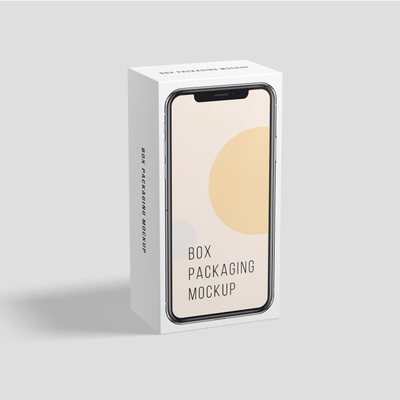 Custom Logo Printed Luxury Smartphone Cellphone Packaging Box