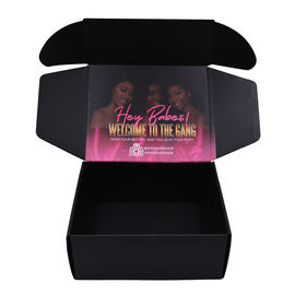 Custom Logo Corrugated Beauty Subscription Box For Hair Extensions Packaging​