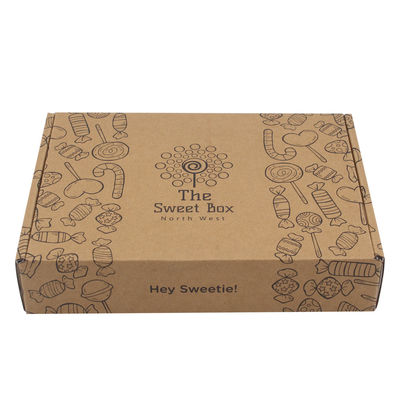 Customised Printing Corrugated Cardboard Packaging Gift Sweet Box