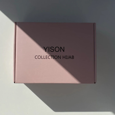 Custom Scarf Scarves Shawl Hijab Set Box Pour Blank Chiffon Hijab Gift Box Packaging
