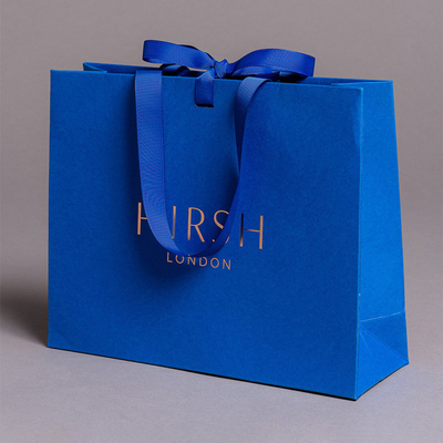 Luxury Custom Paper Packaging Shopping Bag With Logo