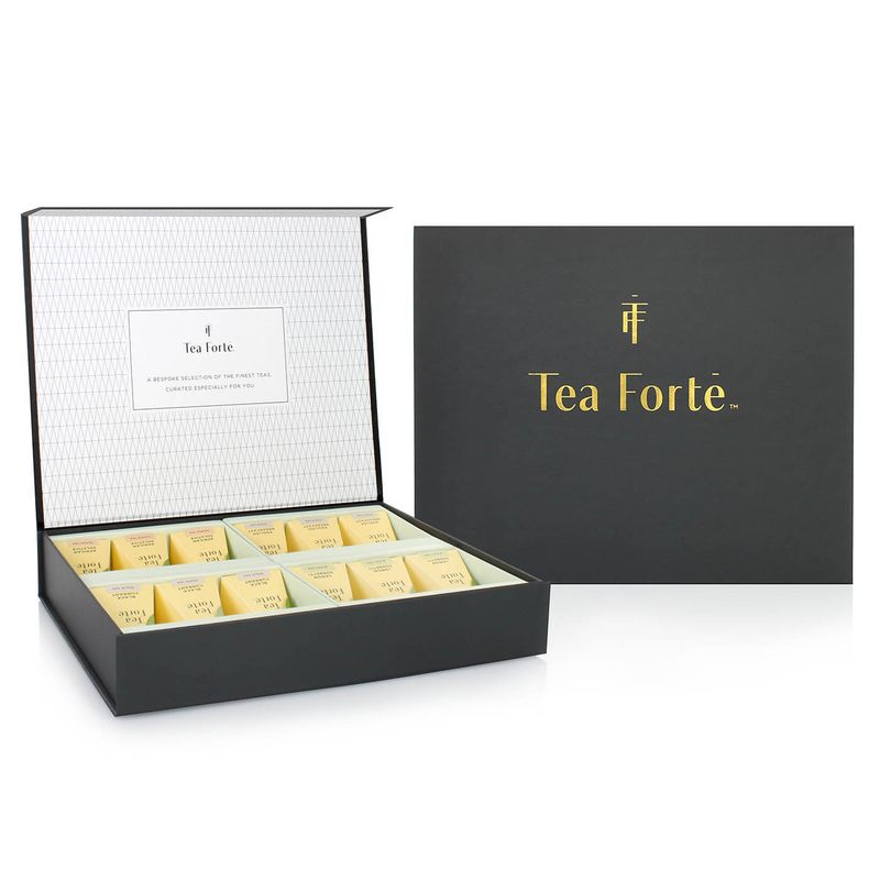 Custom Logo Printed Luxury Tea Gift Packaging Box With Gold Foil Stamping Logo